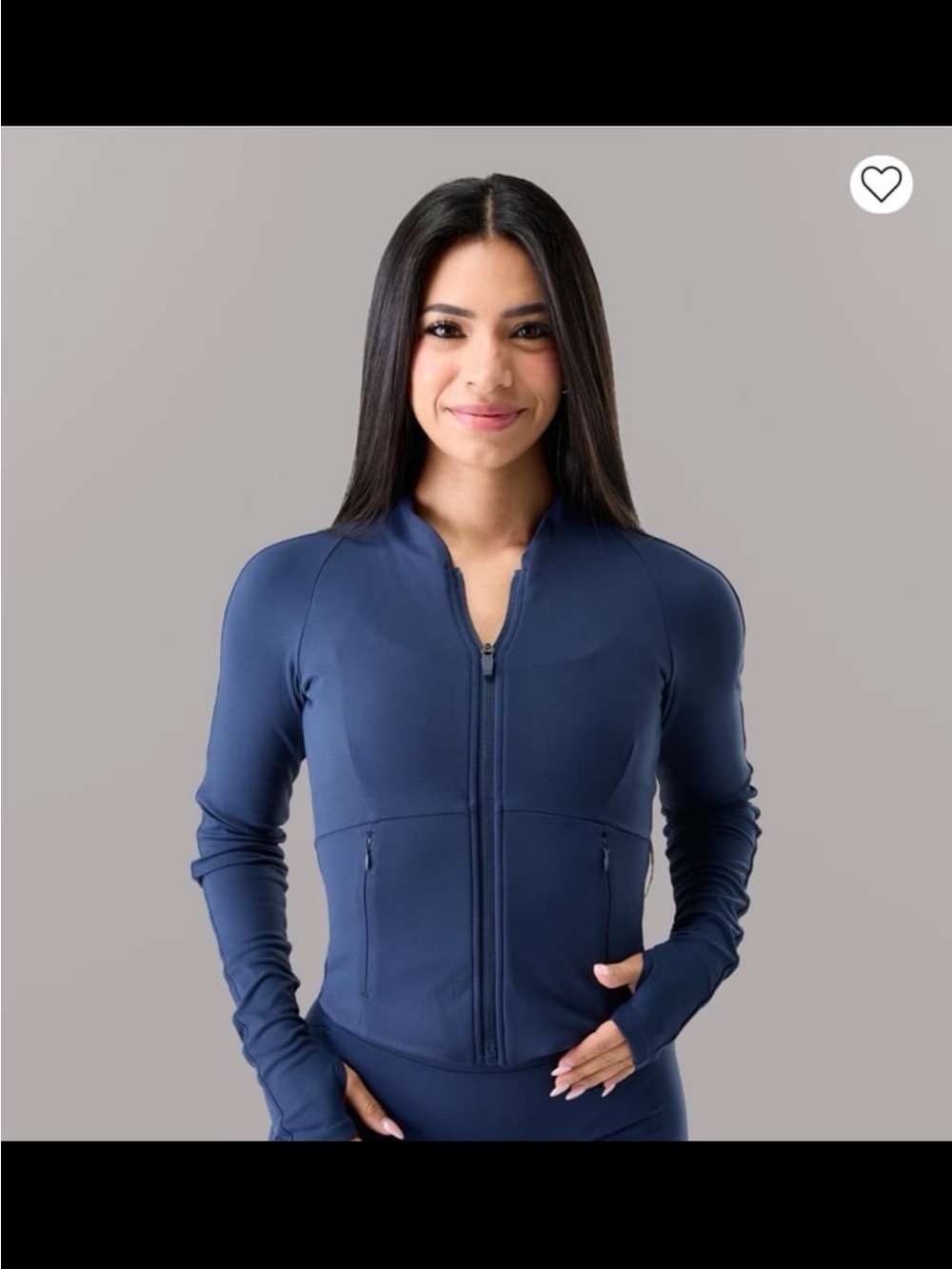 Alphalete Aura Jacket Anchor